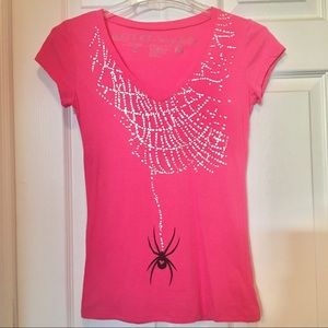 Pink Spider Shirt